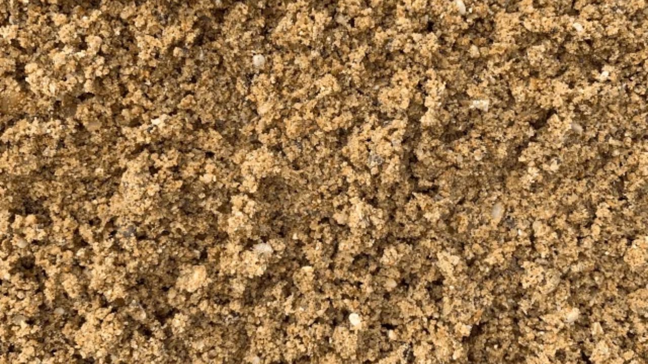 Sand and pipe bedding materials